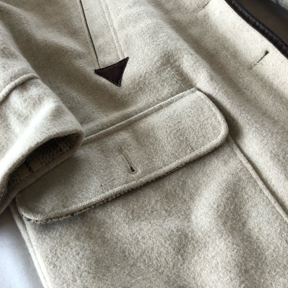 Club manteau m’en off white cream coat. - Picture 12 of 13